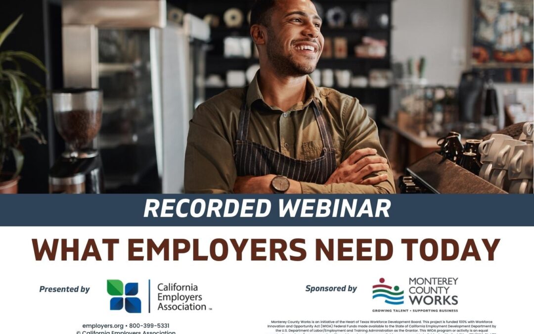 What Employers Need Today